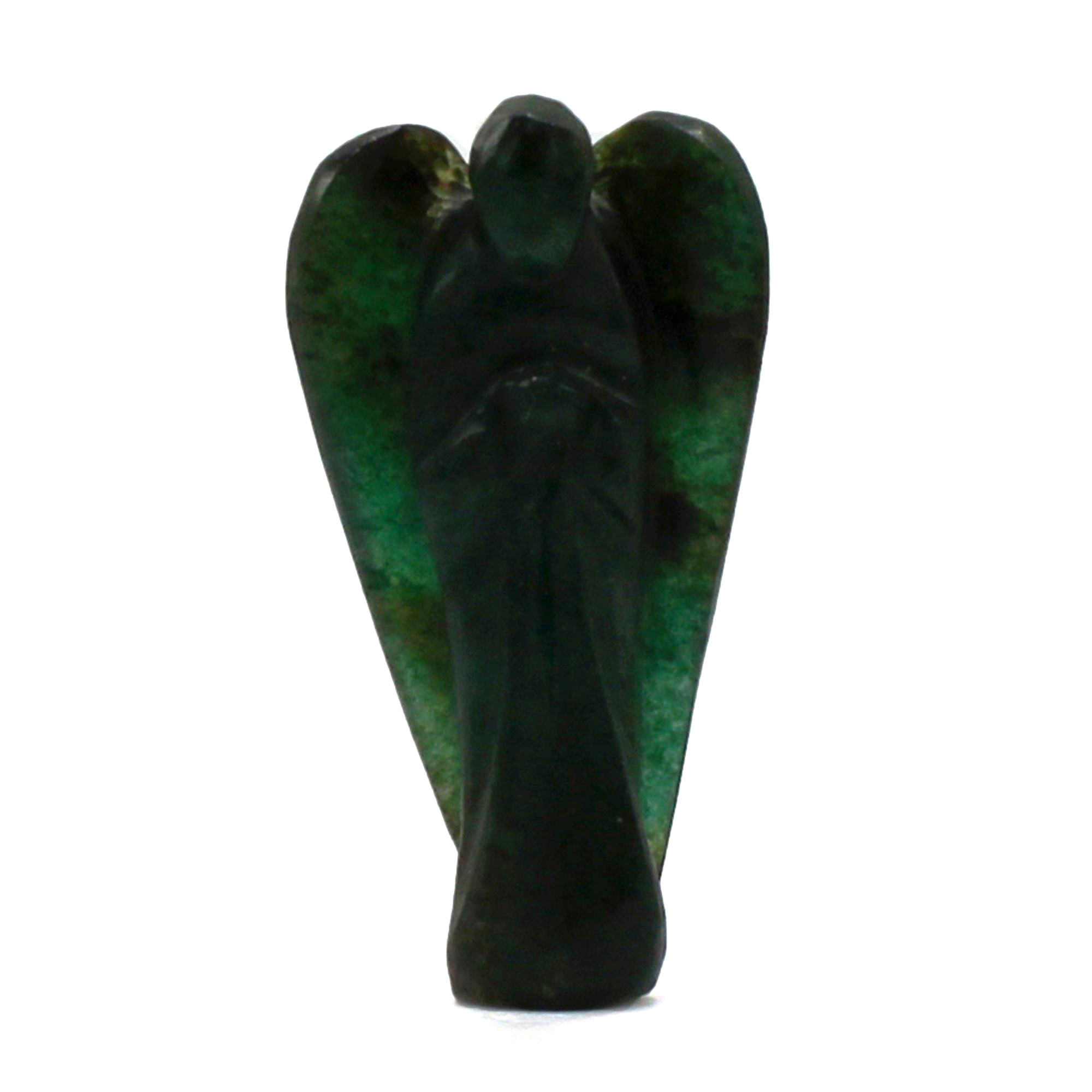 Înger din cristal, sculptat manual - Aventurin Verde